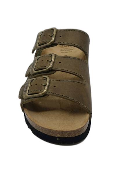 Klapki SCHOLL Rio Wedge oliwkowy