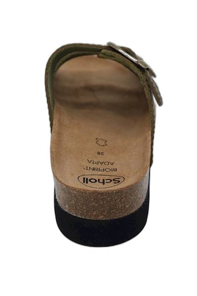 Klapki SCHOLL Rio Wedge oliwkowy