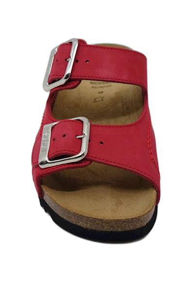 Klapki SCHOLL Moldava Wedge czerwony