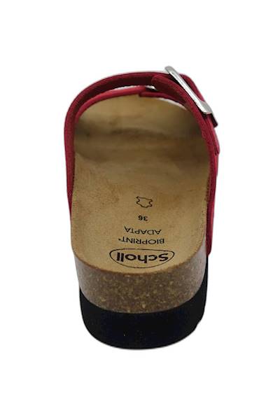 Klapki SCHOLL Moldava Wedge czerwony