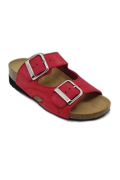 Klapki SCHOLL Moldava Wedge czerwony