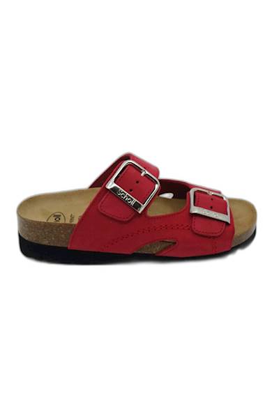 Klapki SCHOLL Moldava Wedge czerwony