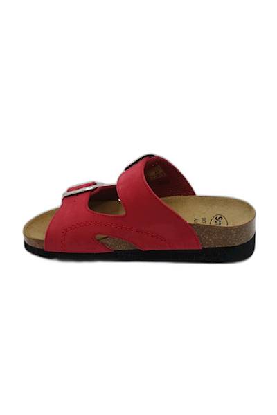 Klapki SCHOLL Moldava Wedge czerwony