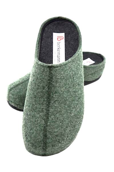 Kapcie BERKEMANN Florina 01025-818 zielony