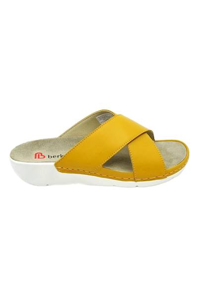 Klapki BERKEMANN Vania  01465-501 żółty