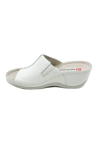 Klapki BERKEMANN Candela 01750-101 biały