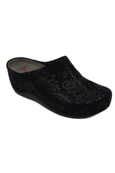 Klapki BERKEMANN Jada 1753-697 czarny