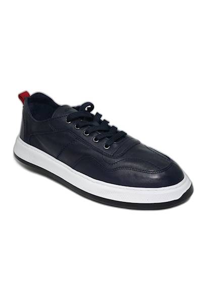 Półbuty MANITU 640202-05 granatowy