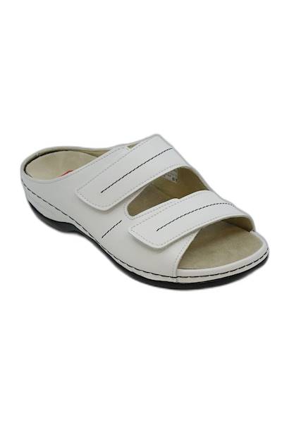 Klapki BERKEMANN Daria biały