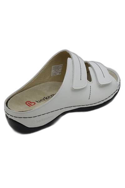 Klapki BERKEMANN Daria biały