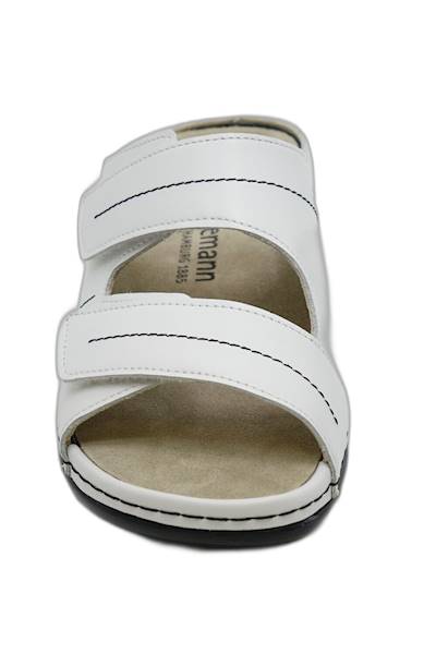 Klapki BERKEMANN Daria biały