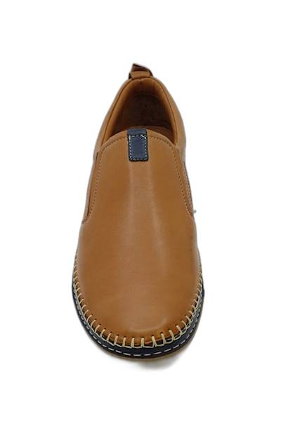 Półbuty MANITU 630744 brązowy