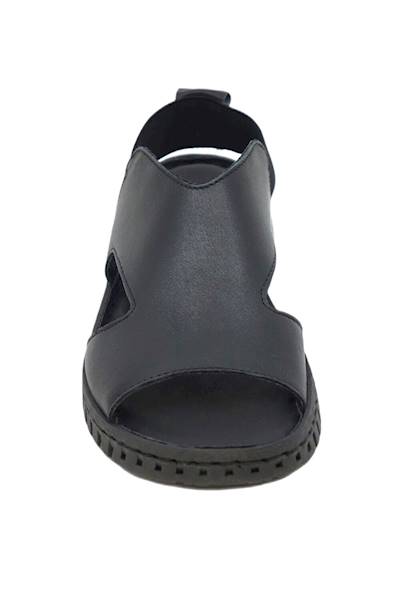 Sandały  MANITU 910162-01 czarny