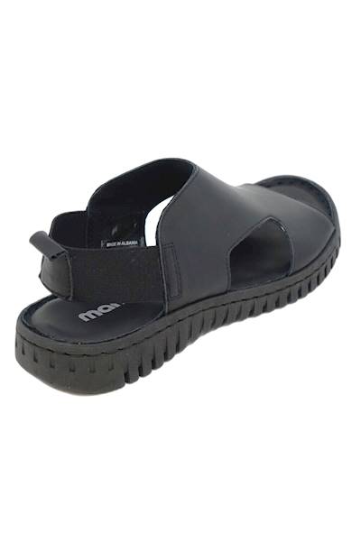 Sandały  MANITU 910162-01 czarny