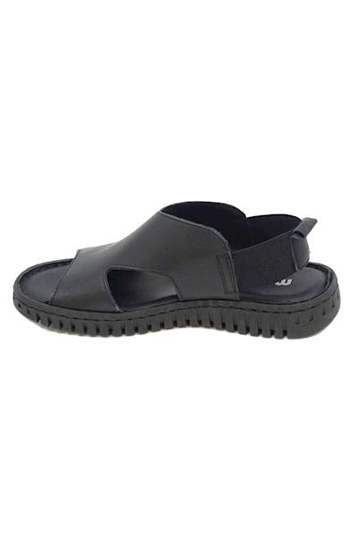 Sandały  MANITU 910162-01 czarny