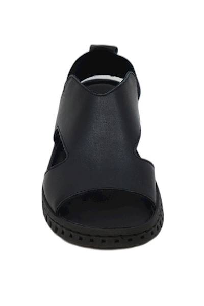 Sandały  MANITU 910162-01 czarny