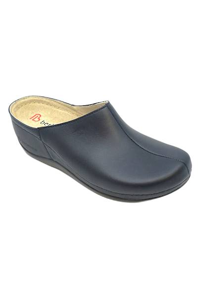 Klapki BERKEMANN Jada 1753-559 ciemny granat