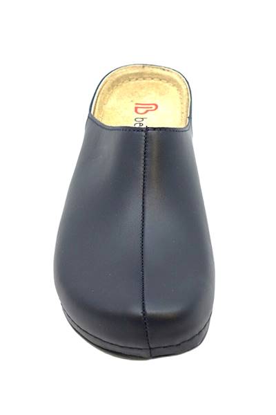 Klapki BERKEMANN Jada 1753-559 ciemny granat