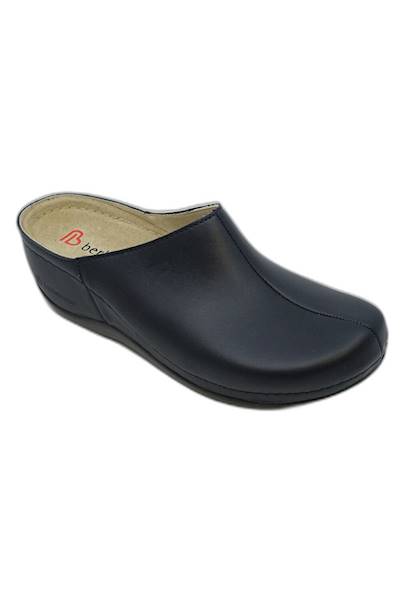 Klapki BERKEMANN Jada 1753-559 ciemny granat