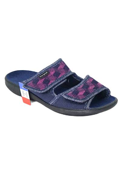 Klapki FARGEOT Biscube granat