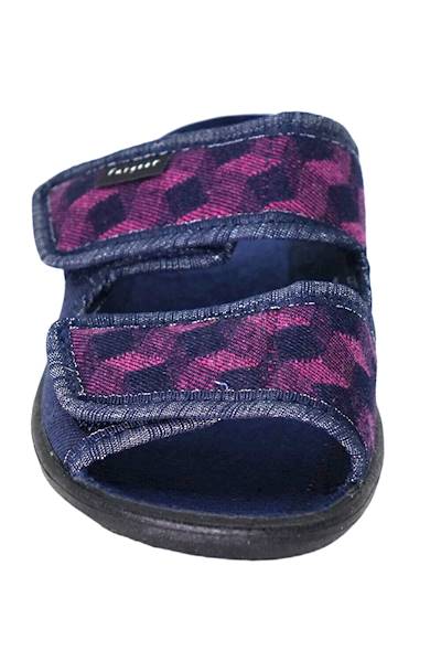 Klapki FARGEOT Biscube granat