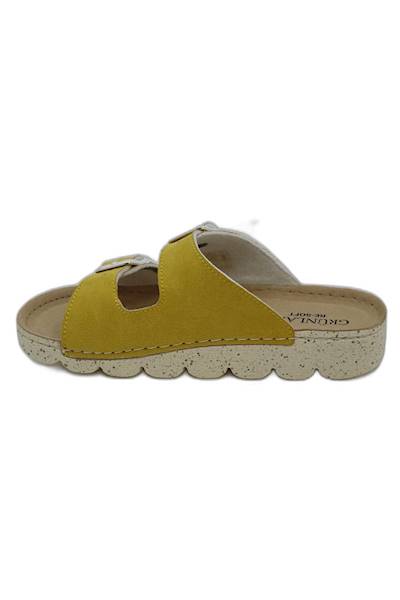 Klapki GRUNLAND GRCI3025 Soff Giallo żółty