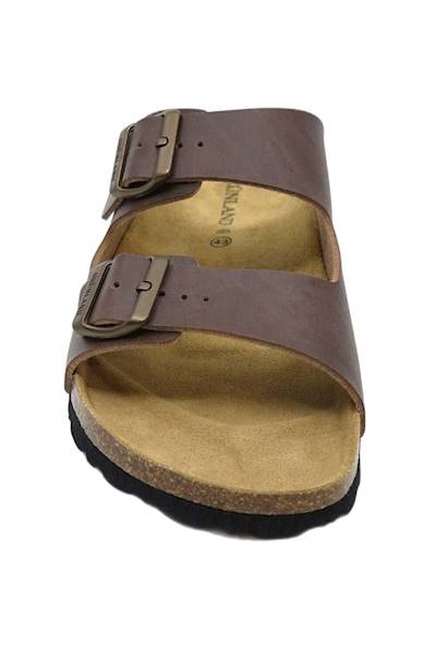 Klapki GRUNLAND GR CB 3013-40 BOBO MOGANO brąz