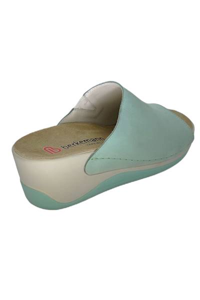 Klapki BERKEMANN Saphira 01200-811 zielony