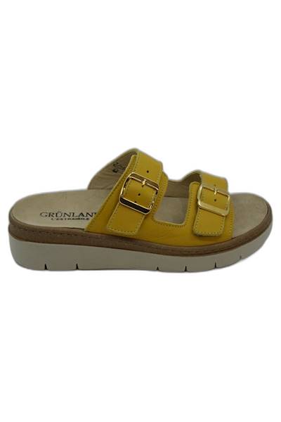 Klapki GRUNLAND GRCE024168 MOLL GIALLO żółty
