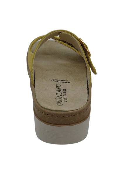 Klapki GRUNLAND GRCE024168 MOLL GIALLO żółty