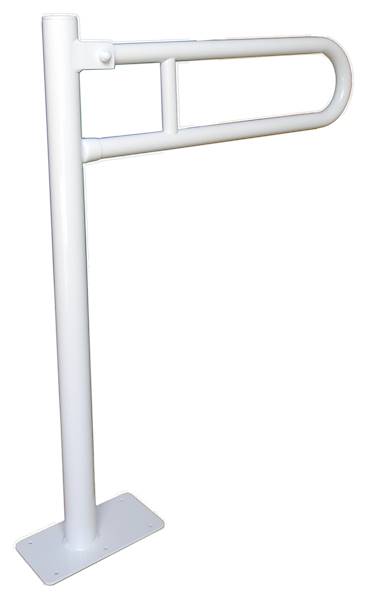 Uchwyt uchylny wolnostojący do WC 50 cm.
