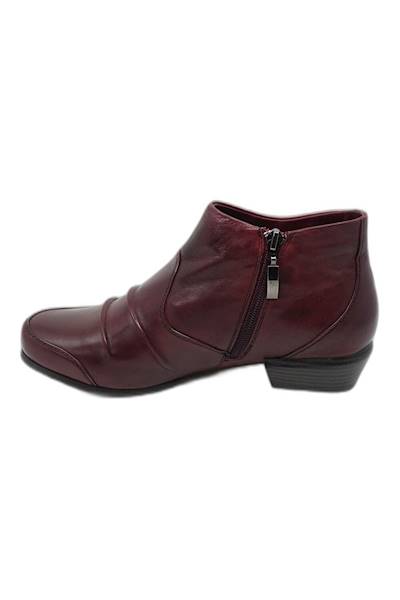 Botki PIAZZA 960045-41 bordowy
