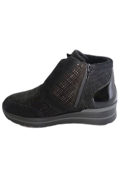 Botki Waldlaufer Sarah 807802 316 czarny