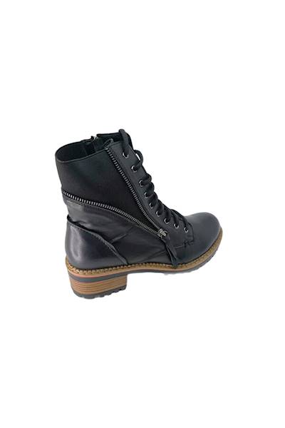 Botki MANITU 960338-01 czarny