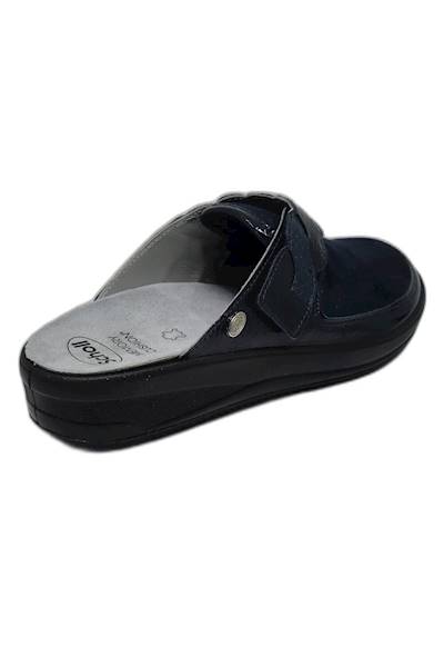 Klapki SCHOLL Maureen Braid Med granatowy