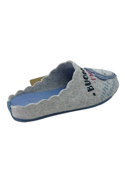 Kapcie GRUNLAND Adel Ghiaccio Avio GR1369-38 szary