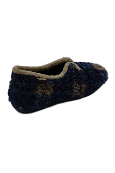 Kapcie MANITU 340030-05 granatowy