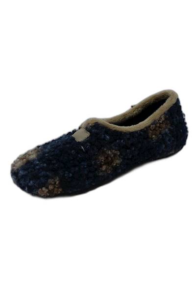 Kapcie MANITU 340030-05 granatowy