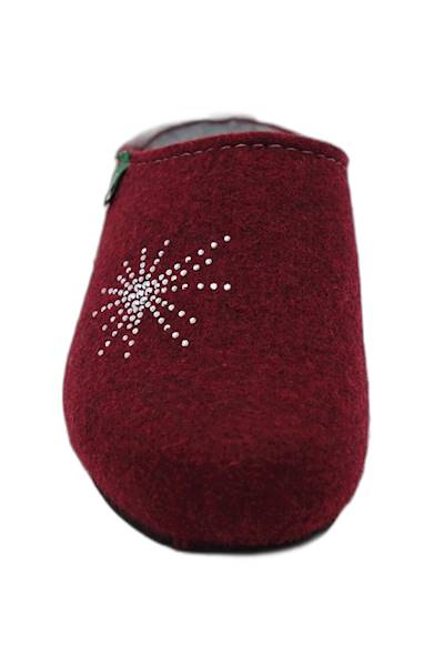 Kapcie BRINKMANN 330002-41 bordowy
