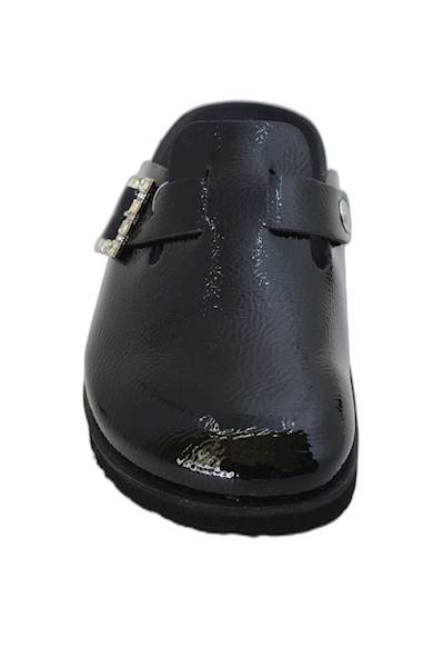Klapki Genuins Claque vegan GE-G106153 czarny