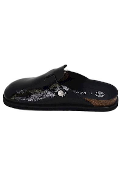 Klapki Genuins Claque vegan GE-G106153 czarny
