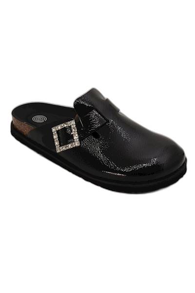 Klapki Genuins Claque vegan GE-G106153 czarny