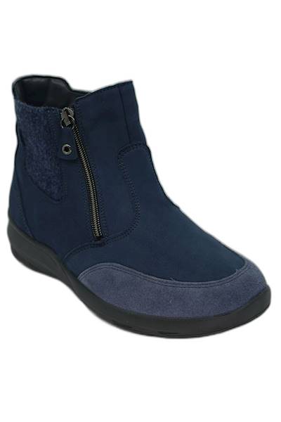 Botki WALDLAUFER Tonia 831801200 niebieski