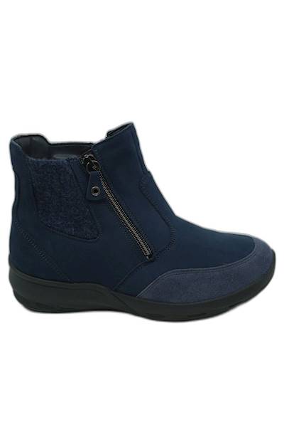 Botki WALDLAUFER Tonia 831801200 niebieski