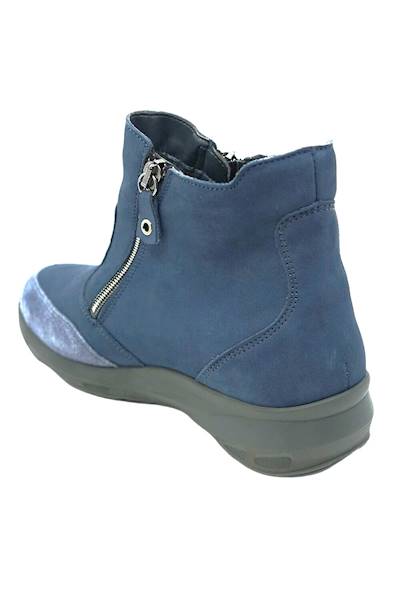 Botki WALDLAUFER Tonia 831801200 niebieski