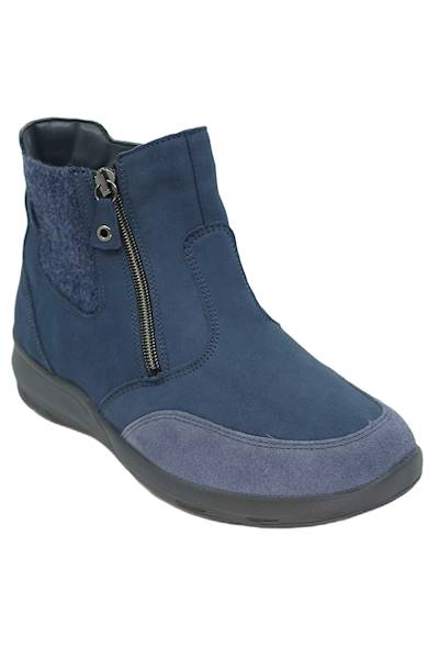 Botki WALDLAUFER Tonia 831801200 niebieski