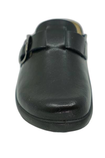 Klapki SCHOLL Nilla Buckle Med czarny