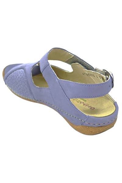 Sandały WALDLAUFER Heliett 342H01 20371 fioletowy