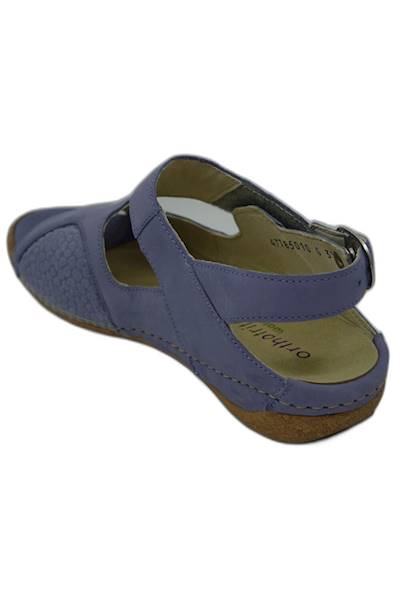 Sandały WALDLAUFER Heliett 342H01 20371 fioletowy