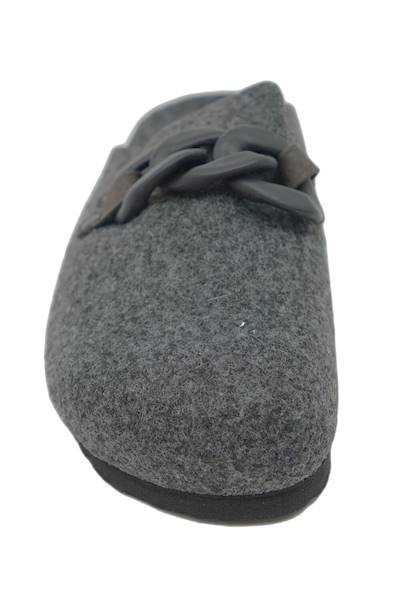 Kapcie GENUINS Lorein Fielt G104628 szary